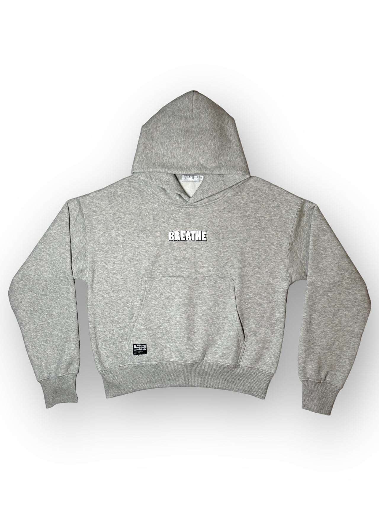 Breathe Grey Hoodie