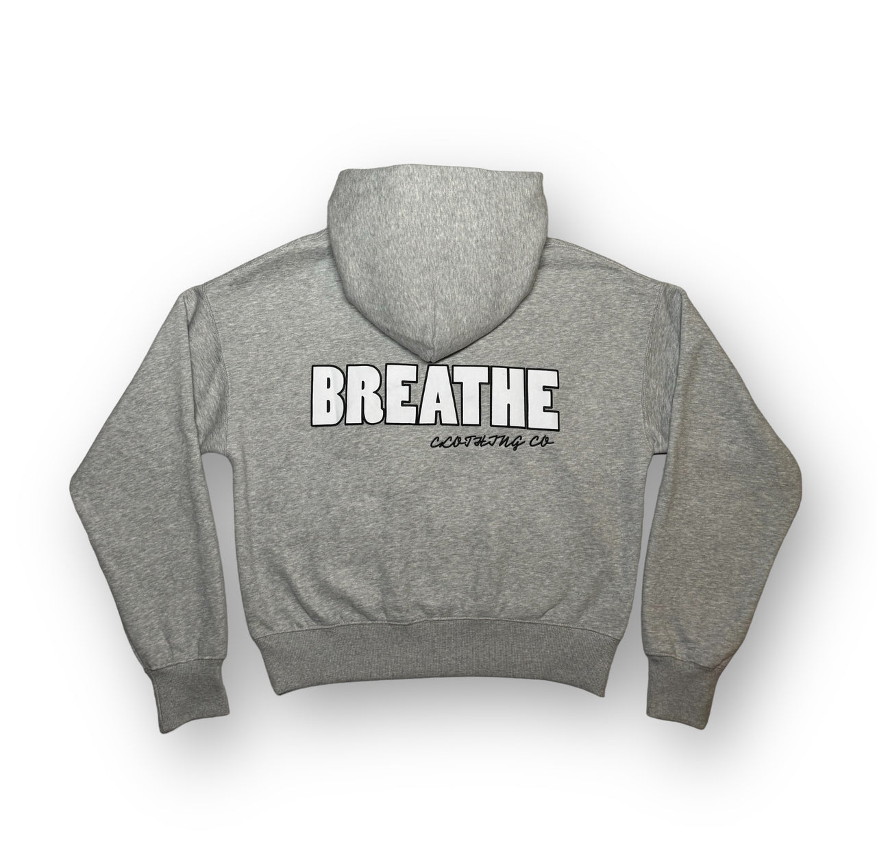 Breathe Grey Hoodie